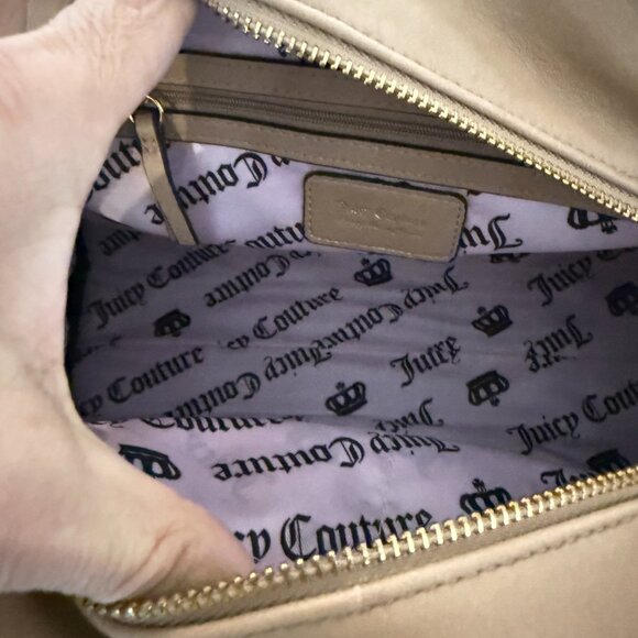 Juicy Couture Juicy Romance Satchel crossbody bag w wallet & bow keyring - Picture 7 of 10